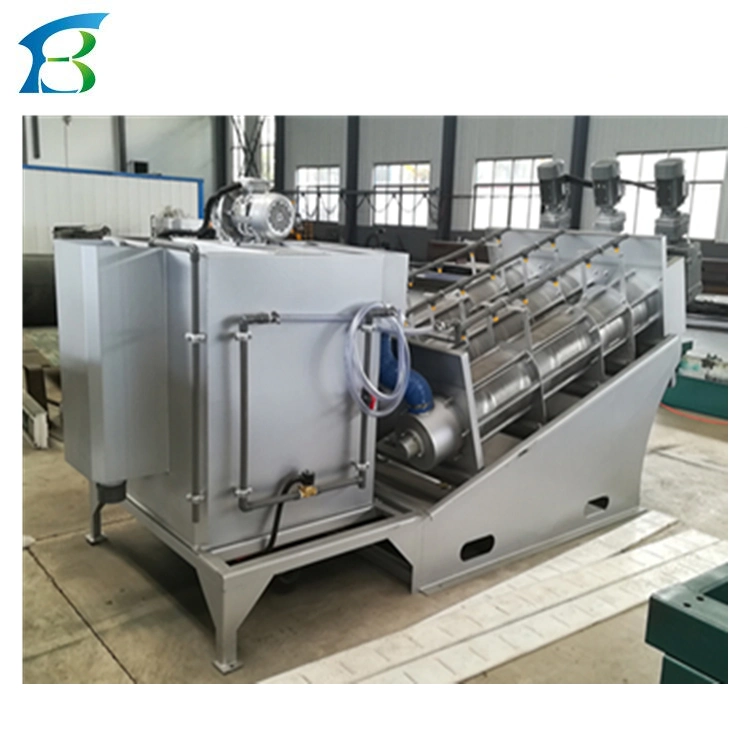 Hinght Quality Sludge Treatment Sludge Dewatering Equipment Volute Sludge Dewatering Machine