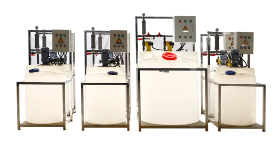 Équipement de dosage chimique Machine de système de dosage chimique pour le traitement de l'eau Machine de dosage de polymère