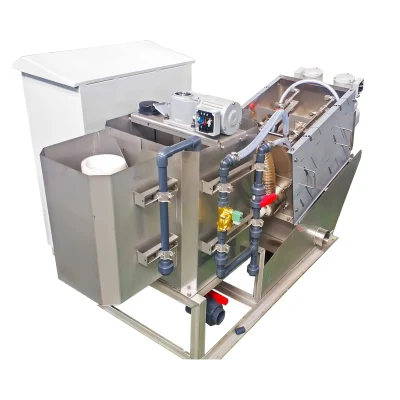 Filtre-presse à vis de boue de machine d'assèchement pour l'usine de traitement des eaux usées d'huile