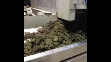 Séparation liquide de solides de machine de déshydratation de boue de filtre-presse de vis de fumier de laiterie
